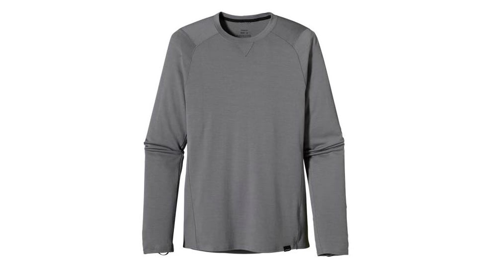 Patagonia Merino 3 Midweight Crew - Men's-Black-Small