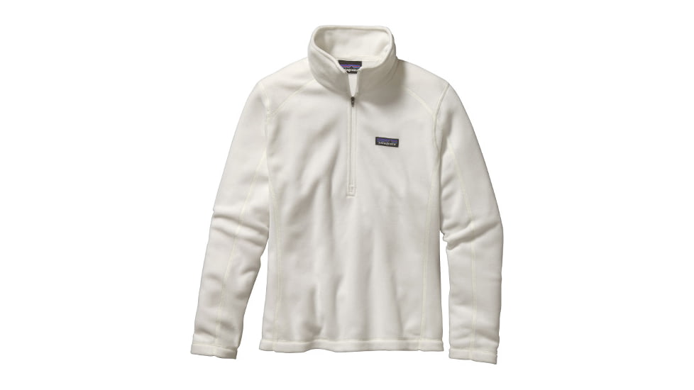 Patagonia Micro D 1/4 Zip - Women's-Birch White-X-Small