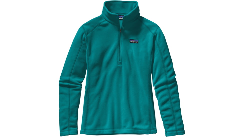 Patagonia Micro D 1/4 Zip - Women's-Elwha Blue-X-Small