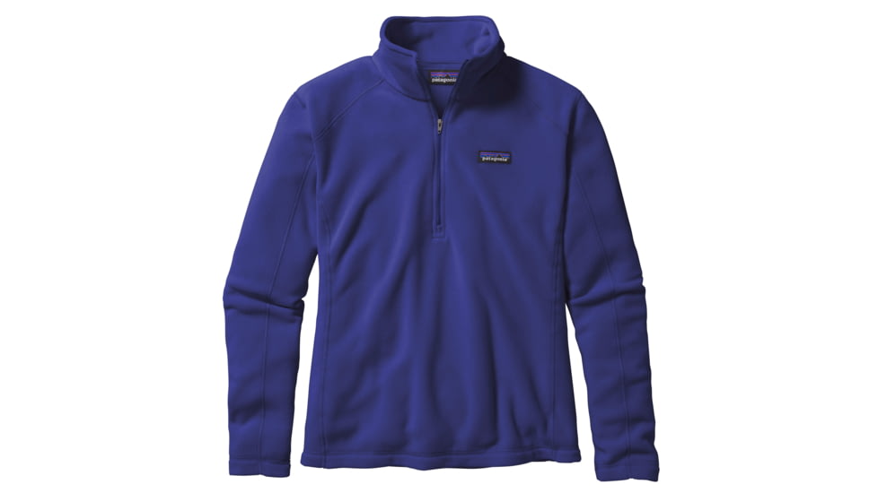Patagonia Micro D 1/4 Zip - Women's-Harvest Moon Blue-Medium