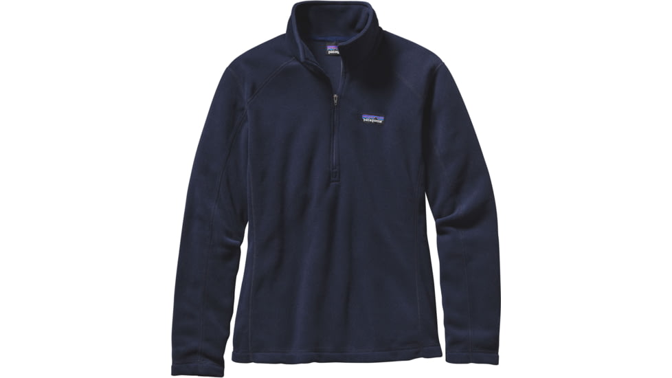 Patagonia Micro D 1/4 Zip - Women's-Navy Blue-X-Small
