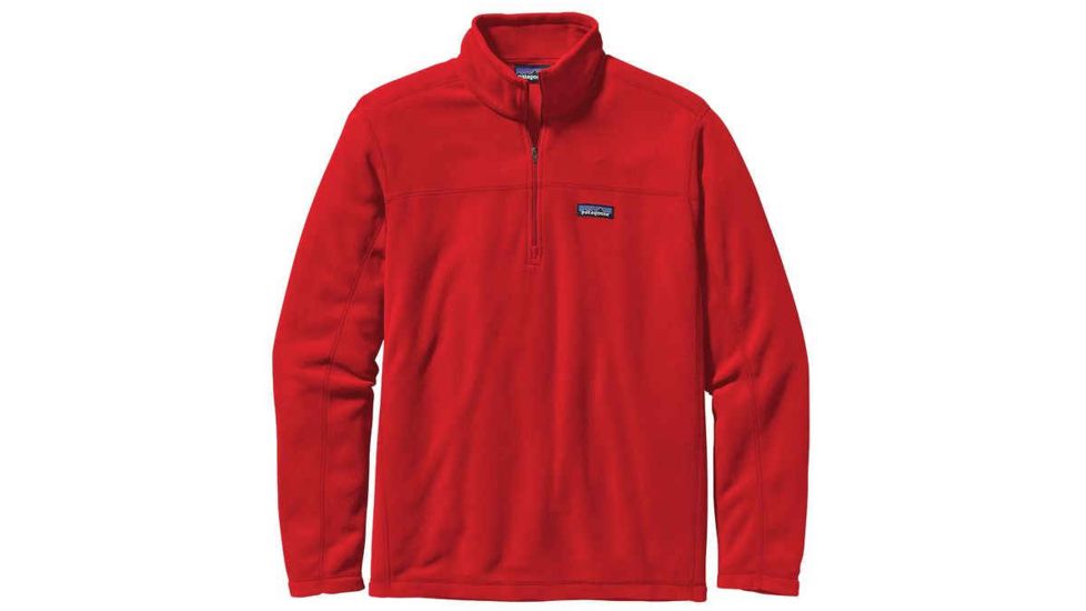 Patagonia Micro D Pullover - Men's-Fire-Small