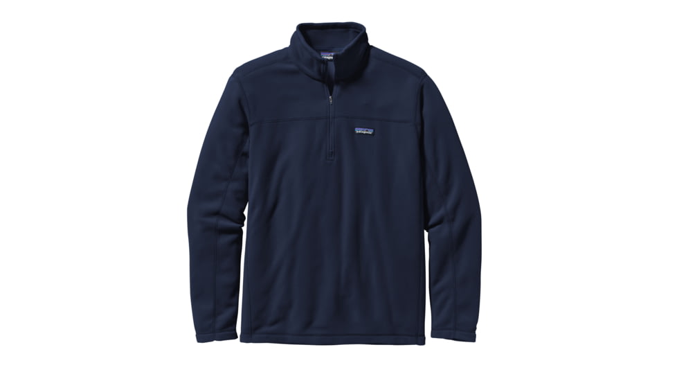 Patagonia Micro D Pullover - Men's-Navy Blue-Clearance-Small
