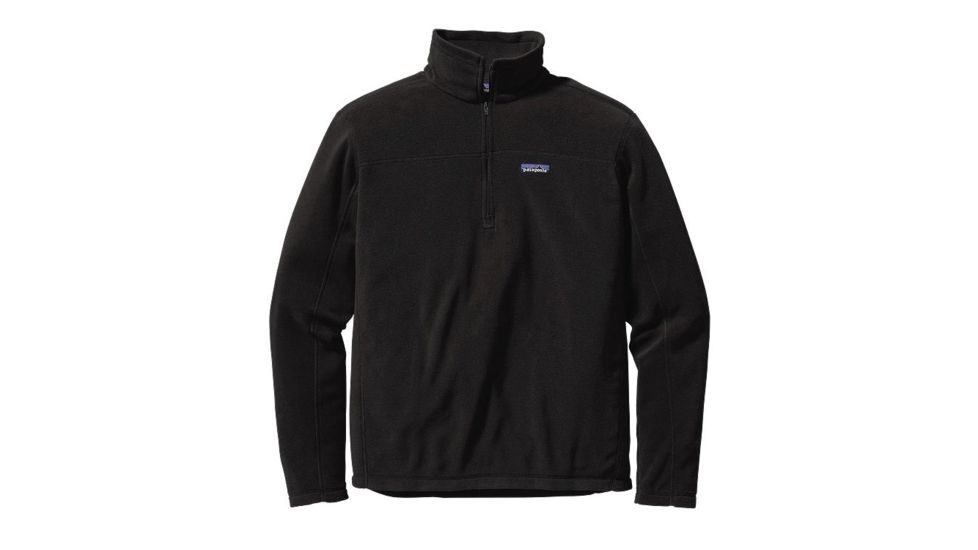 Patagonia Micro D Pullover - Mens-Black-Clearance-Small