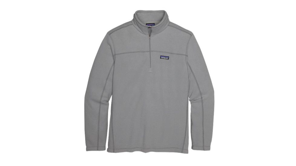 Patagonia Micro D Pullover - Mens-Feather Grey-Clearance-X-Large