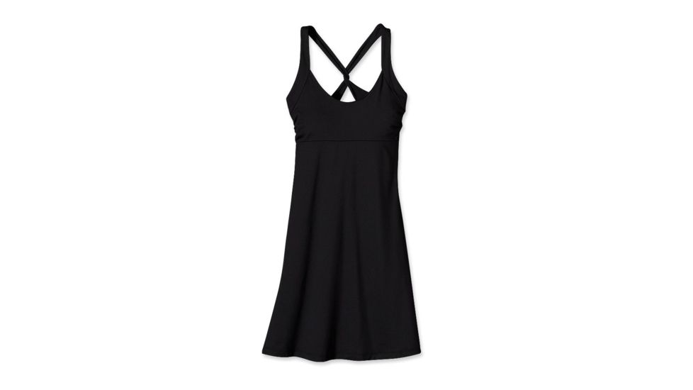 Morning Glory Dress - Black-X-Small