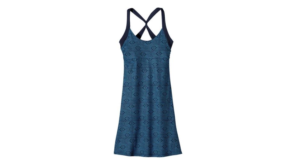 Patagonia Morning Glory Dress - Women's-Diamante/Navy Blue-Medium