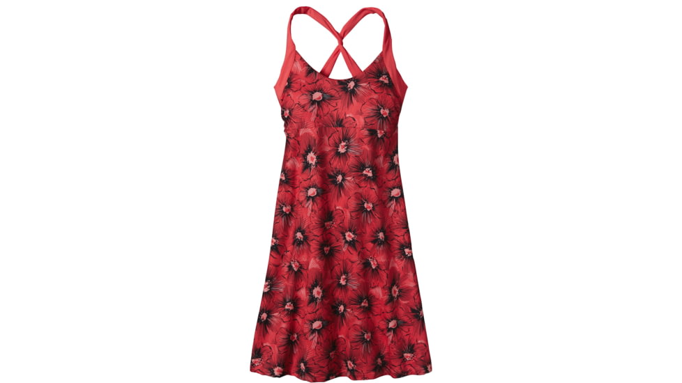 Patagonia Morning Glory Dress - Women's-Small-Sea Flower/Shock Pink