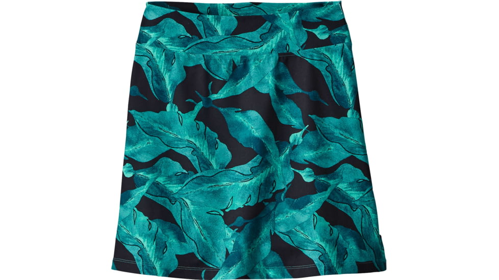 Patagonia Morning Glory Skirt - Women's-Large-Monsoon Kelp Big/Black