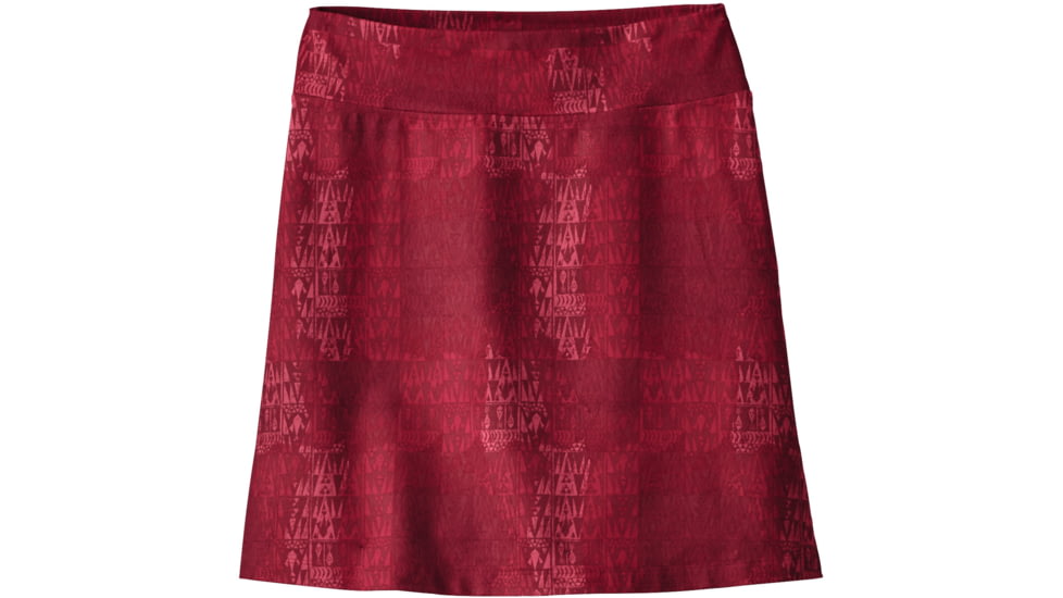 Patagonia Morning Glory Skirt - Women's-Small-Tribal Geo Ombre/Craft Pink