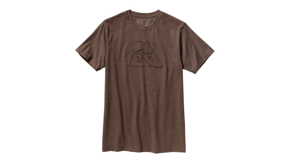 Patagonia MountN Sea T-Shirt - Mens-Alpaca Brown-Large