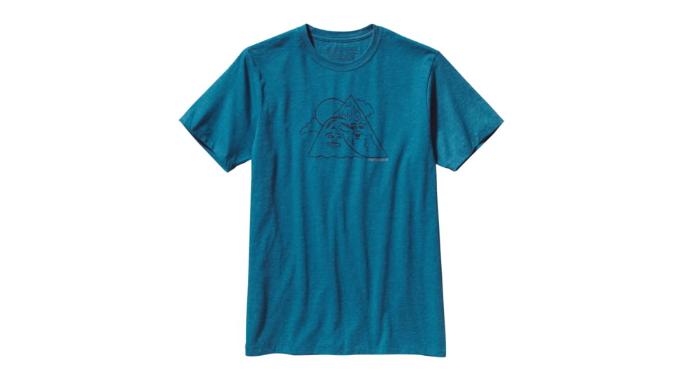Patagonia MountN Sea T-Shirt - Mens-Underwater Blue-Large