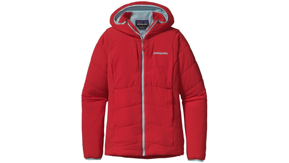 Patagonia Nano-Air Hoody - Women's-French Red/Tubular Blue-Medium