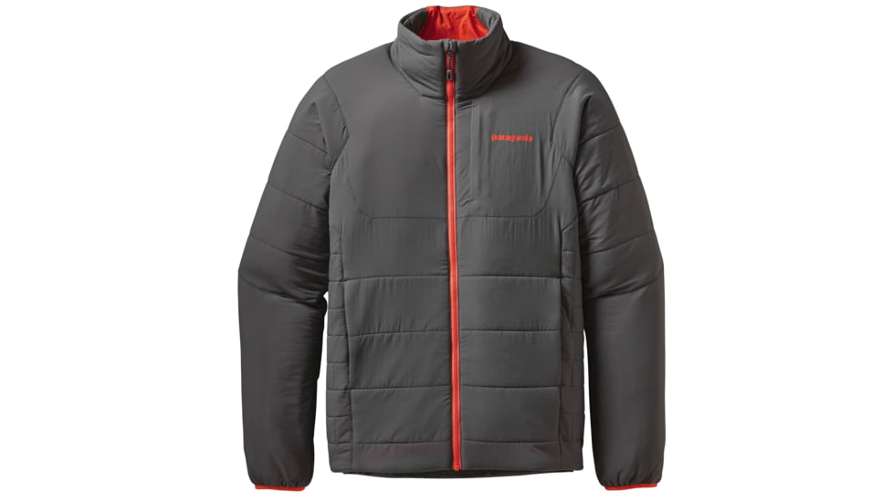 Patagonia Nano-Air Jacket - Men's-Forge Grey/Cusco Orange-Large