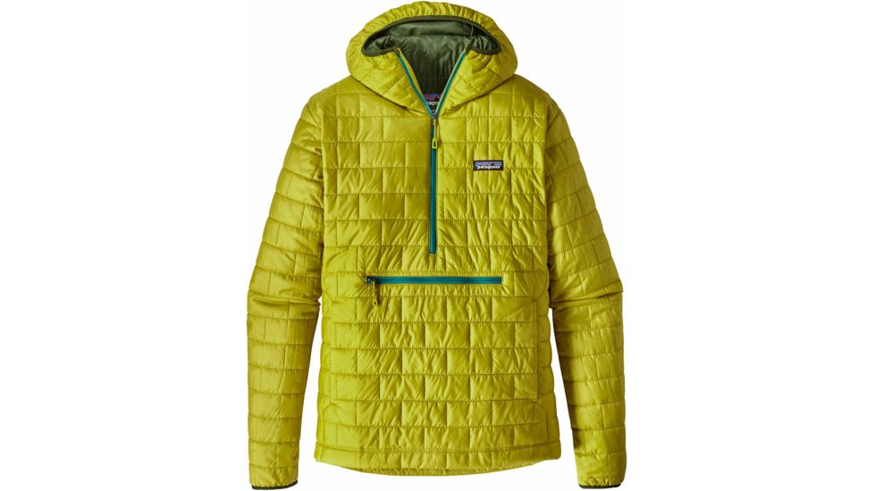 Patagonia Nano Puff Bivy Pullover - Men's -Fluid Green-Small