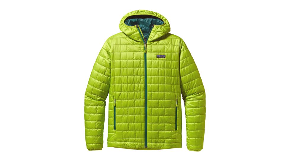Patagonia Nano Puff Hoody - Mens-Large-Peppergrass Green
