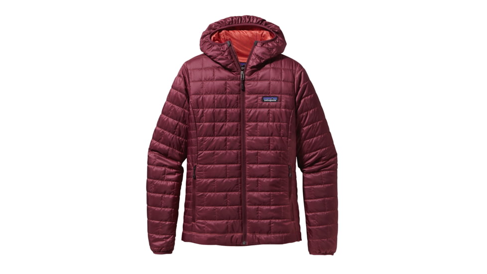 Patagonia Nano Puff Hoody - Womens-Oxblood Red-Medium
