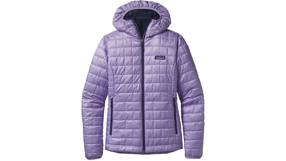 Nano Puff Hoody - Womens-Ploy Purple-Small