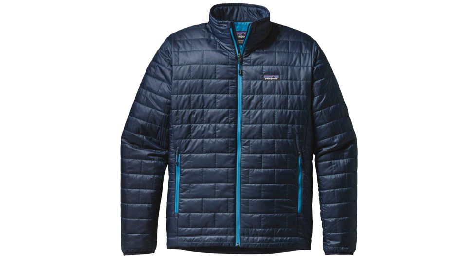 Patagonia Nano Puff Jacket - Men's-Large-Navy Blue