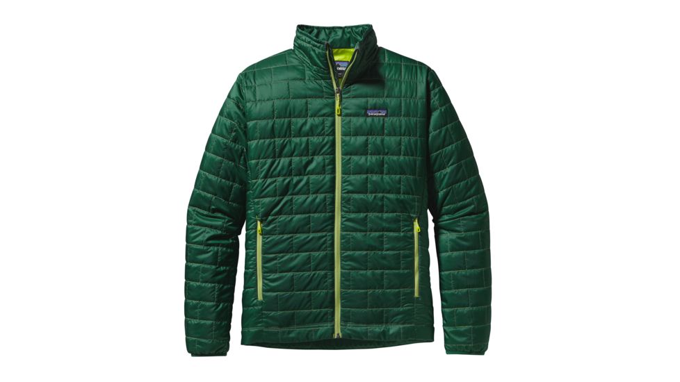 Patagonia Nano Puff Jacket - Mens-Large-Hunter Green