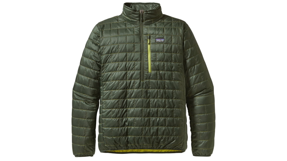 Patagonia Nano Puff Pullover - Men's-Smoked Green-Small