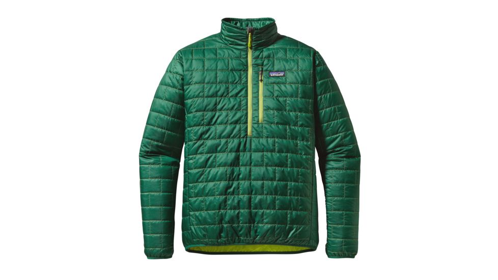 Patagonia Nano Puff Pullover - Mens-Large-Hunter Green