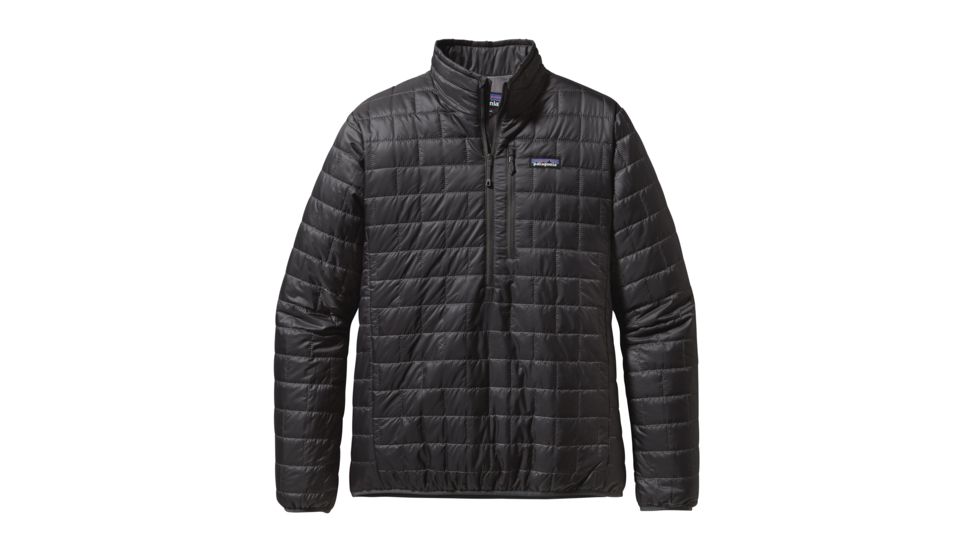 Patagonia Nano Puff Pullover - Mens-Large-Forge Grey/Feather Grey