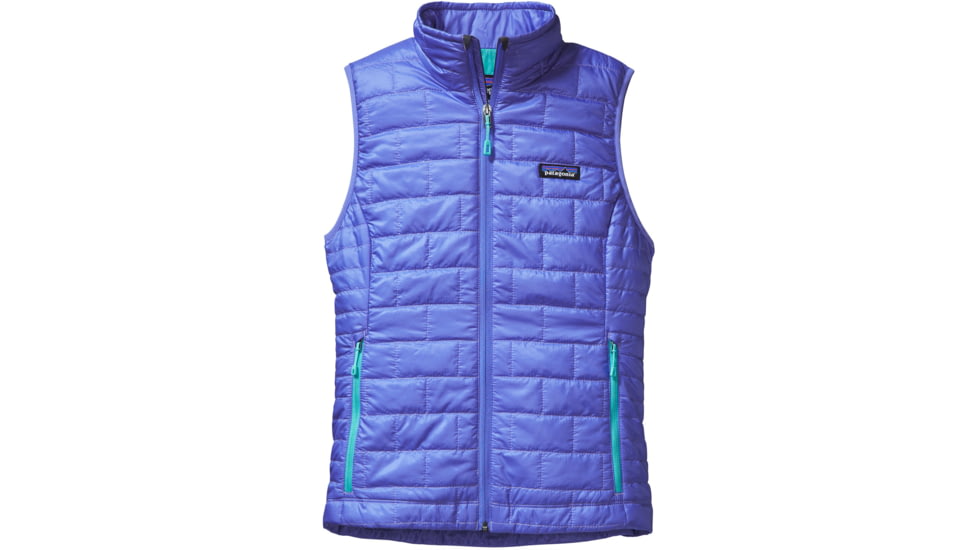 Nano Puff Vest - Womens-Violet Blue-Medium