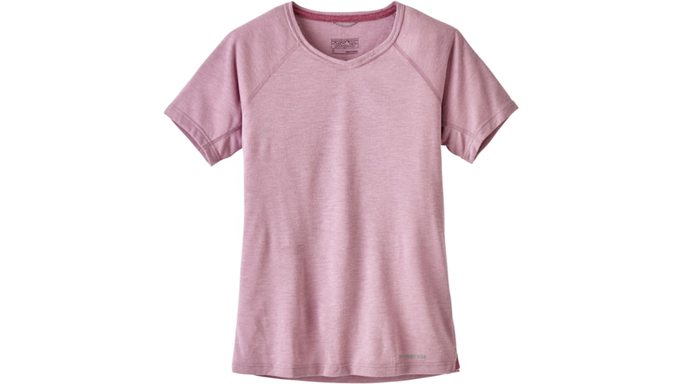 Patagonia Nine Trails Short Sleeve Shirt - Women's-Light Violet-Large