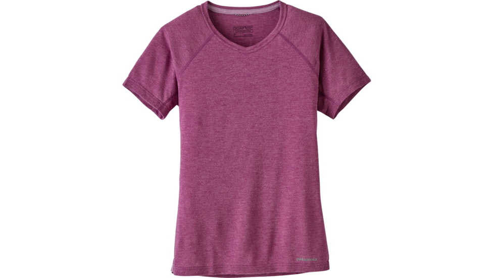 Patagonia Nine Trails Short Sleeve Shirt - Women's-Magenta-X-Large
