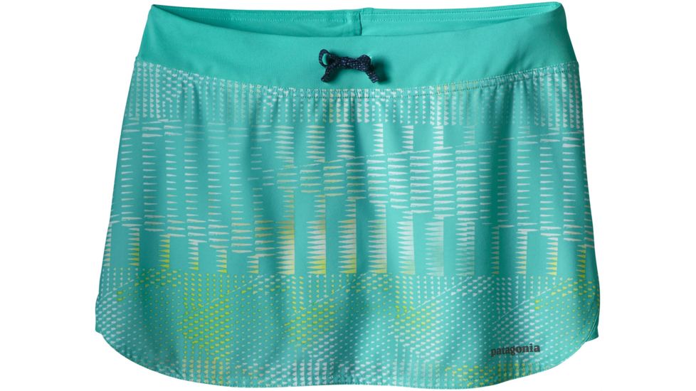 Nine Trails Skirt - Womens-Shadow Pop/Howling Turquoise-Large