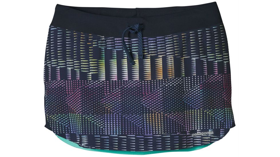 Nine Trails Skirt - Womens-Shadow Pop/Navy Blue-Medium