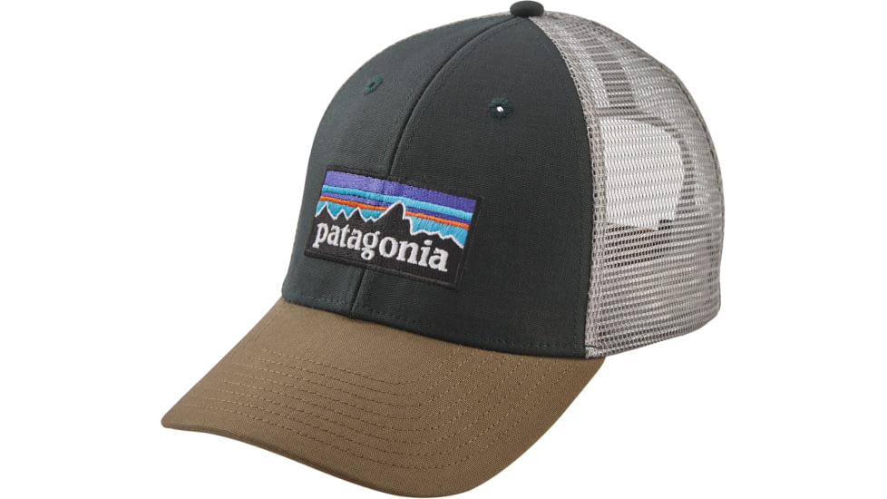 Patagonia P-6 Logo LoPro Trucker Hat - Men's-Carbon-One Size
