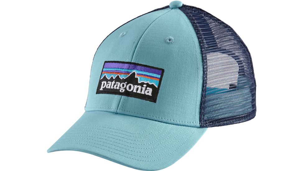 Patagonia P-6 Logo LoPro Trucker Hat - Men's-Cuban Blue-One Size