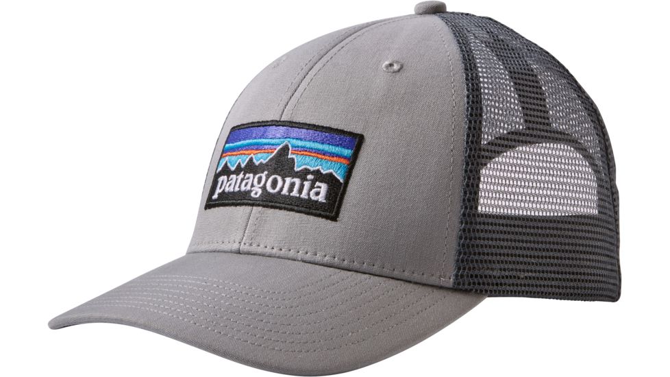 Patagonia P-6 Logo LoPro Trucker Hat - Men's-Drifter Grey-One Size