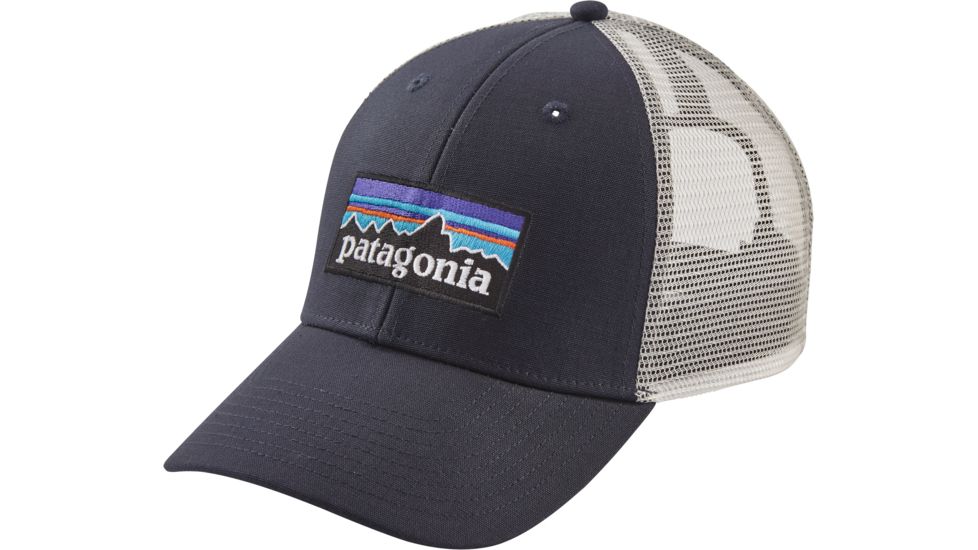 Patagonia P-6 Logo LoPro Trucker Hat - Men's-Smolder Blue-One Size