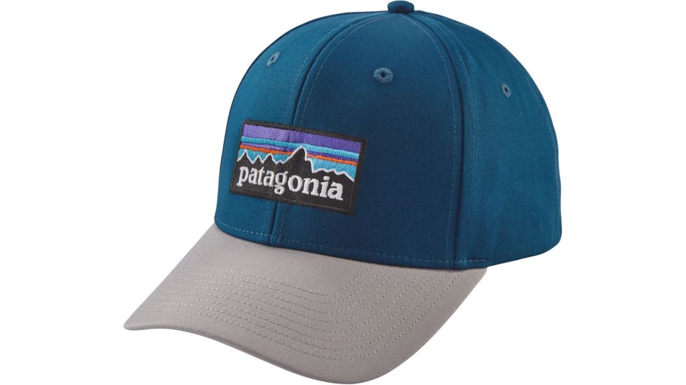 Patagonia P-6 Logo Roger That Hat-Big Sur Blue-One Size