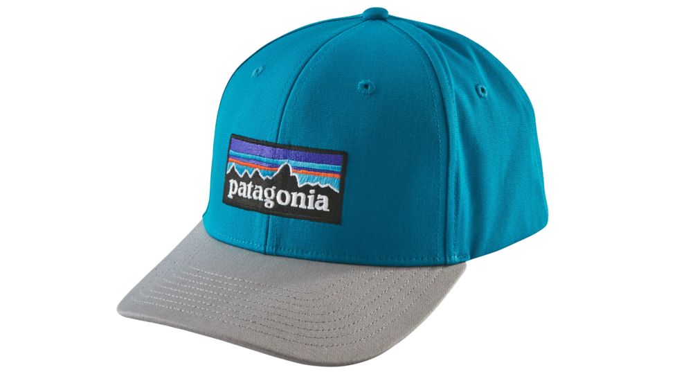 Patagonia P-6 Logo Roger That Hat-Grecian Blue-One Size