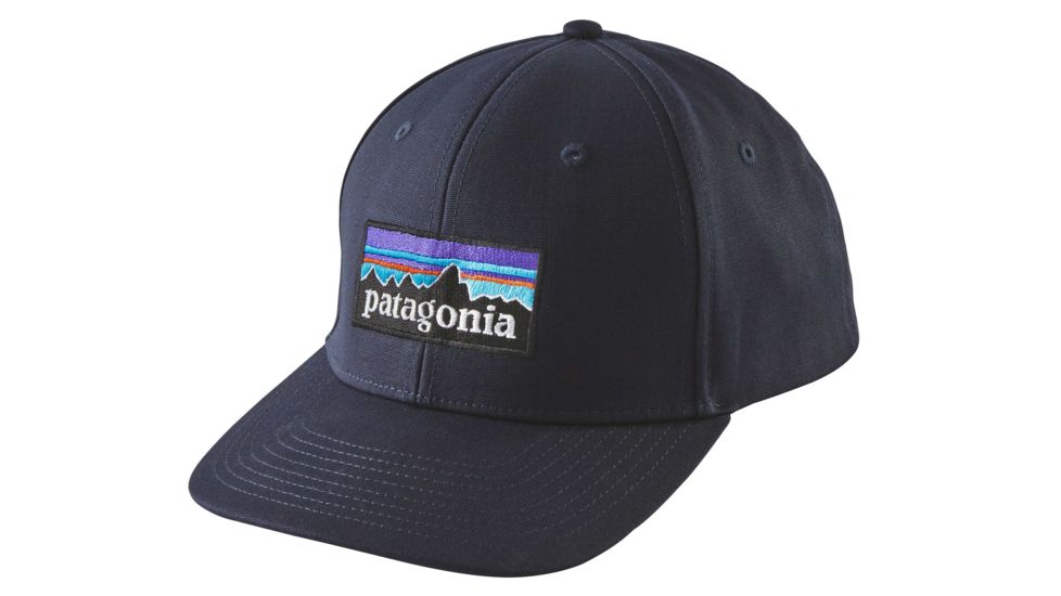 Patagonia P-6 Logo Roger That Hat-Navy Blue-One Size