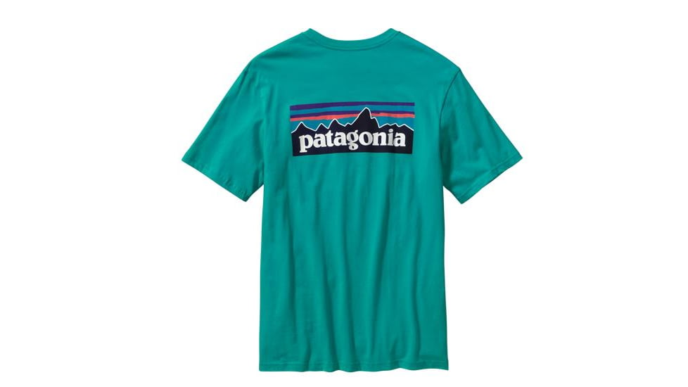Patagonia P-6 Logo Tee Shirt - Men's-Coriander-Medium