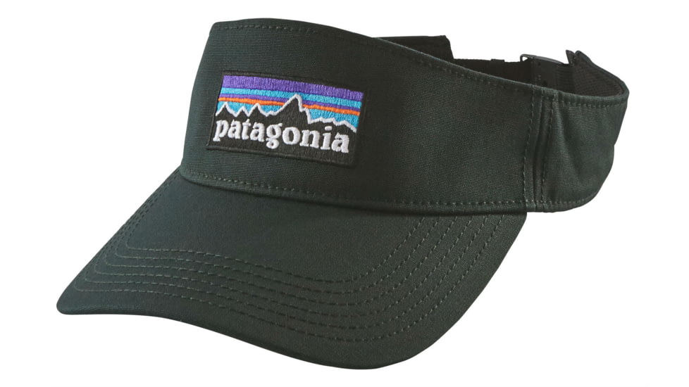 Patagonia P-6 Logo Visor -Carbon-One Size