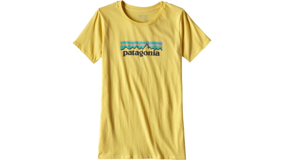 Patagonia Pastel P-6 Logo Cotton Crew T-Shirt - Women's -Yoke Yellow-X-Small