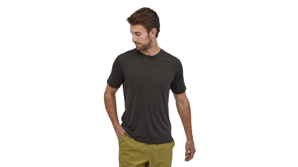 Patagonia Patagonia Mens Short Sleeve Cap Cool Merino Shirt, 44575-WAVB-S