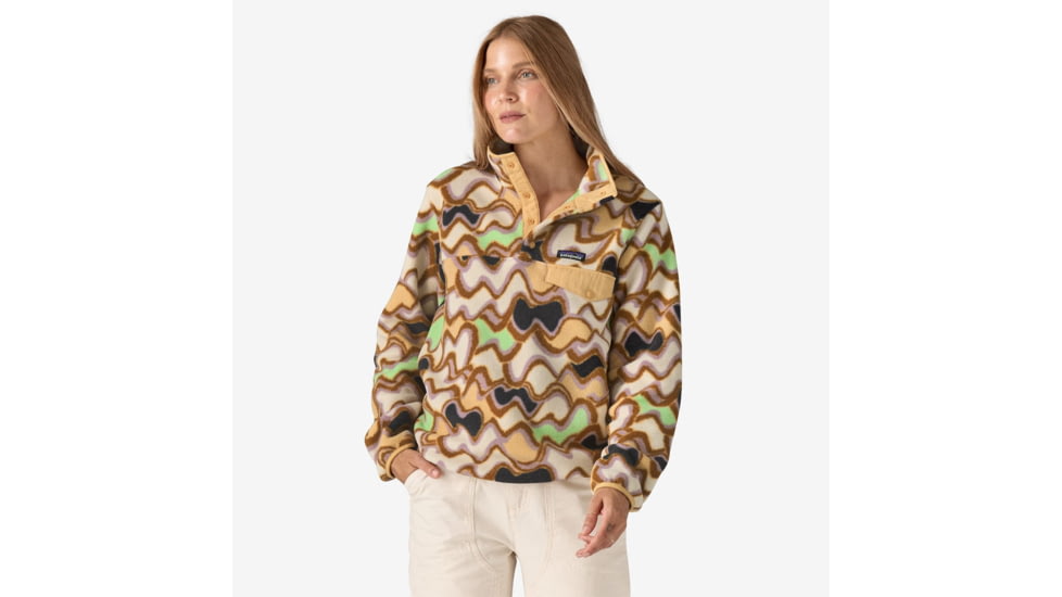 Patagonia Patagonia Womens Lightweight Synch Snap-T Pull-Over, 25455-SCNL-XS