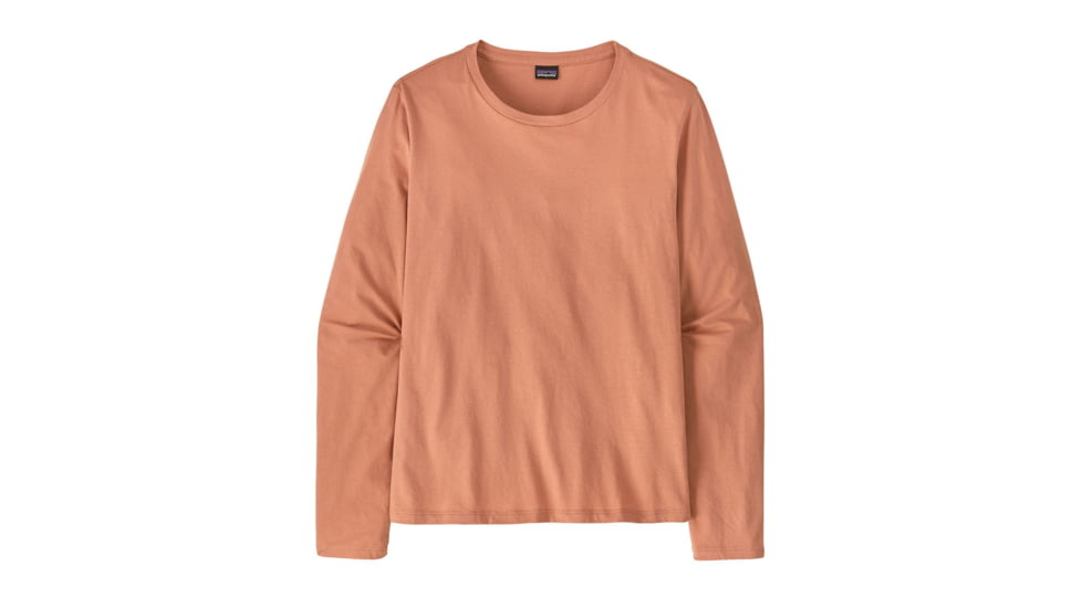 Patagonia Patagonia Womens Long Sleeve Regenerative Organic Certified Cotton Tee, 42175-TRPI-XS