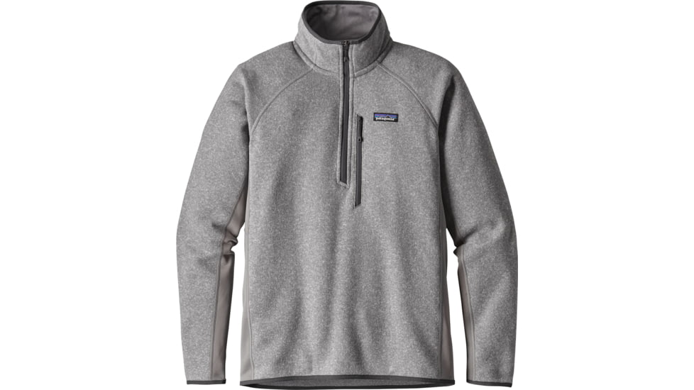 Patagonia Performance Better Sweater 1/4-Zip - Men's-Feather Grey-Large