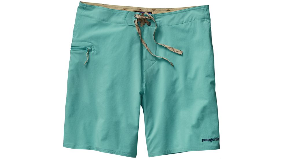 Planing Stretch 20 in Board Shorts - Mens-Howling Turquoise-9 in-36 Waist