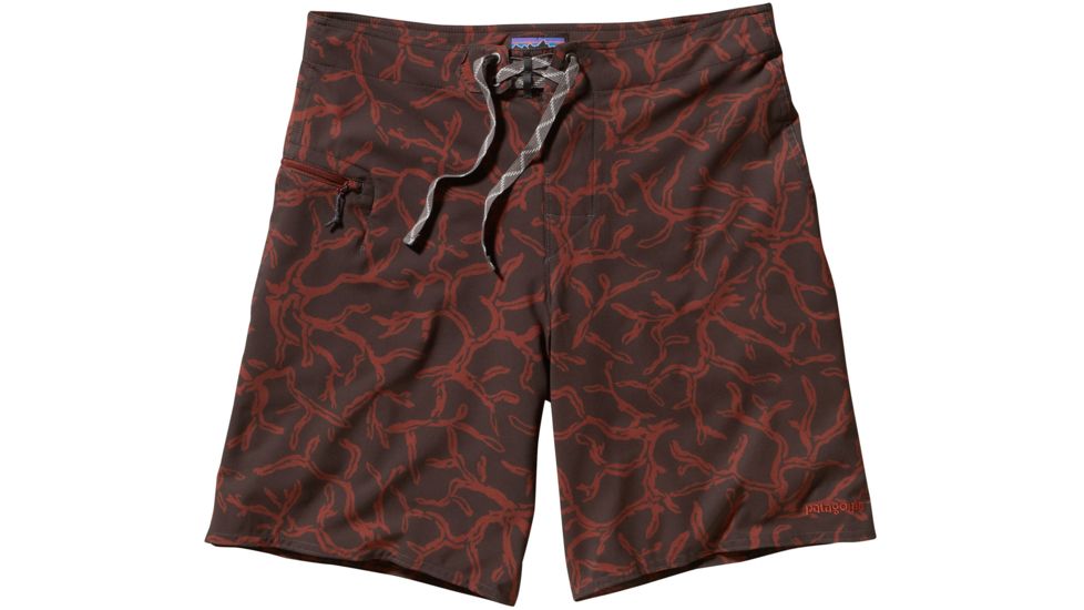 Planing Stretch 20 in Board Shorts - Mens-Manzanita Branches/Rusted Iron-20 in-30 Waist