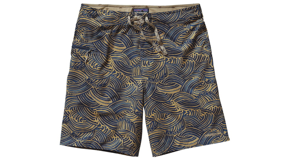 Planing Stretch 20 in Board Shorts - Mens-Water Maker/Navy Blue-20 in-33 Waist