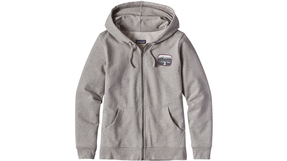 Patagonia Pointed West Midweight Full-Zip Hoody - Men's-Feather Grey-X-Small